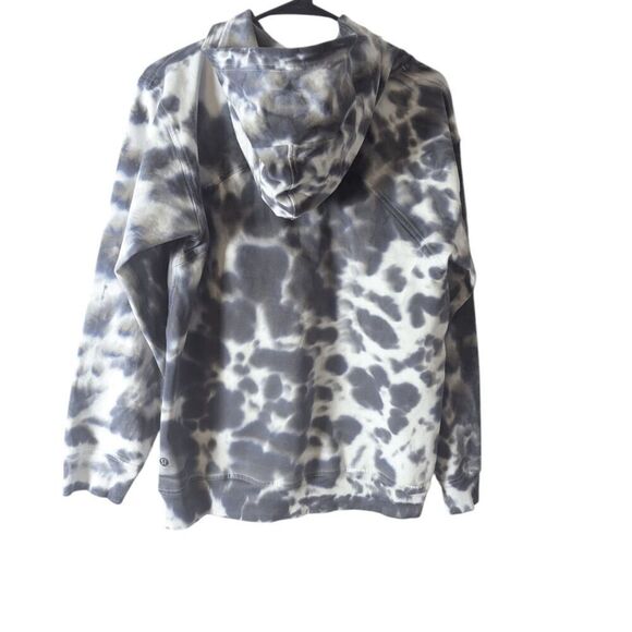 LULULEMON ATHLETICA All Yours Hoodie Tie Dye 'Fleece In Marmoleado Tie Dye Graph - Picture 4 of 5